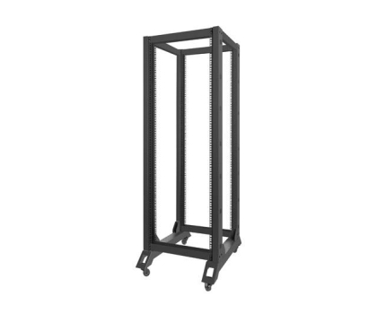 Szafa RACK LANBERG Stojąca 19" 32U 600x800mm Open Rack (czarna) OR01-6832-B
